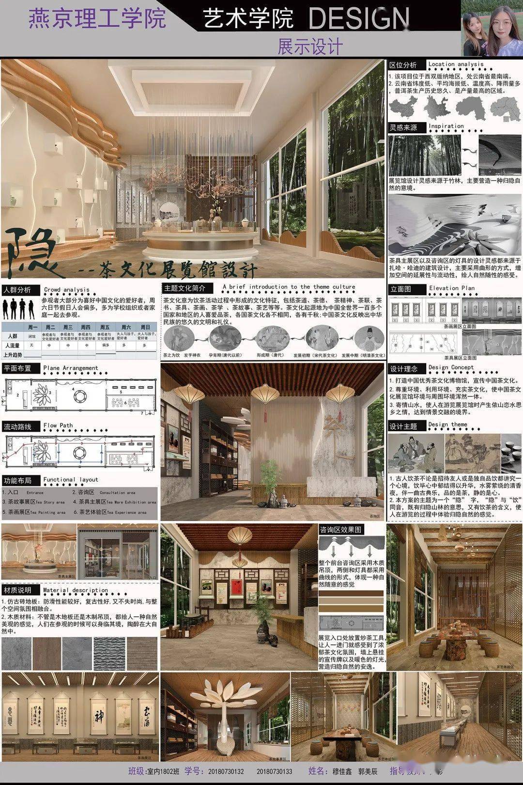 优秀作品展示展示设计课程18级优秀作业展