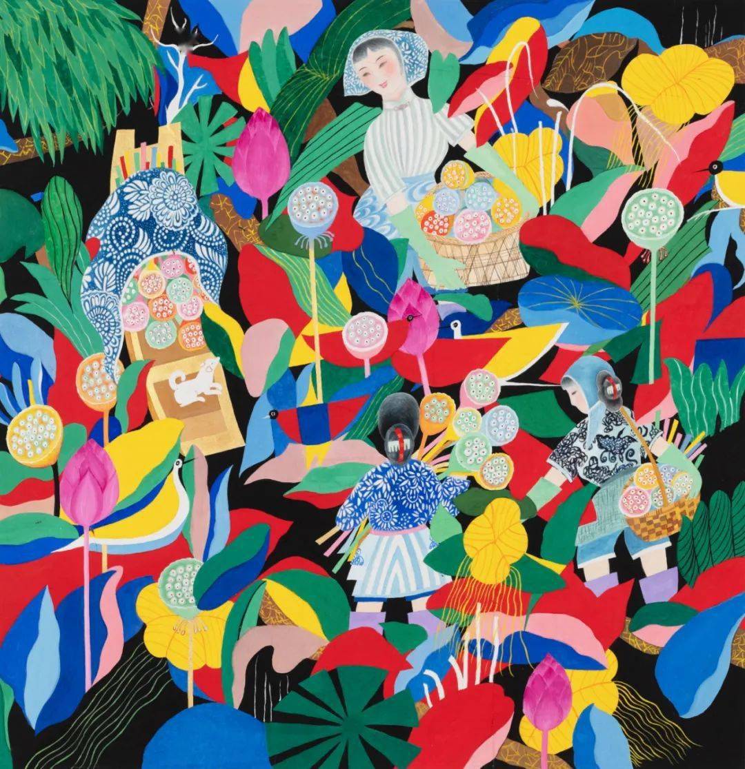新生活·新风尚·新年画丨我们的小康生活主题美术作品展(二)