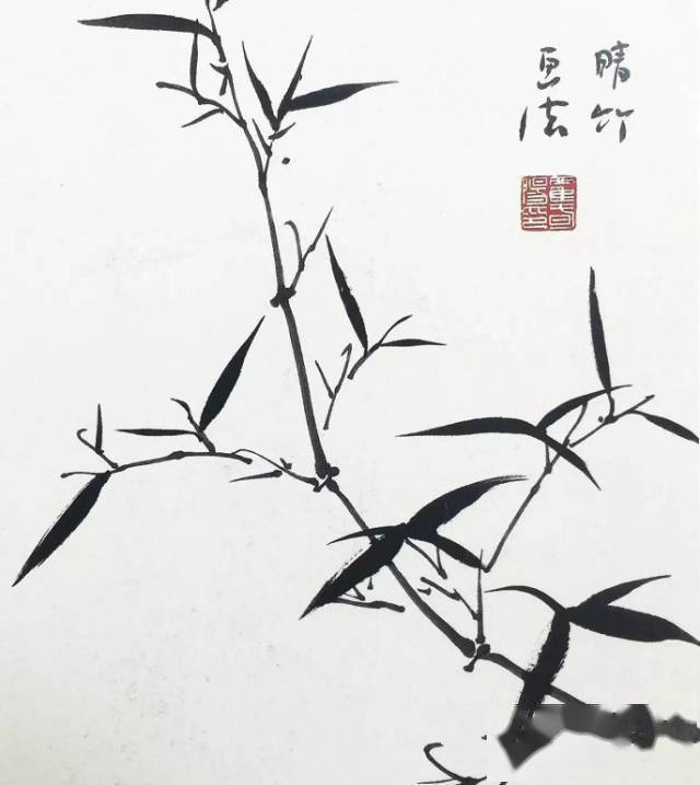 名师教你画写意竹子,讲的太精彩了!