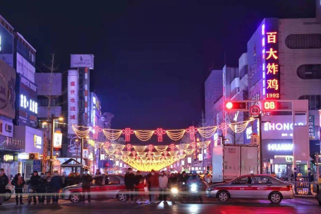 宣化夜景让您领略浓浓"年味儿"