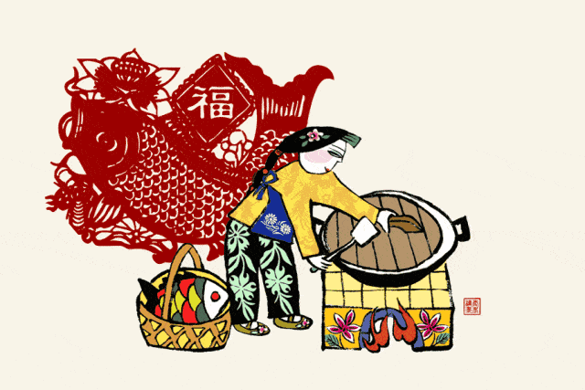 看曲江腊月二十九蒸蒸日上又一年