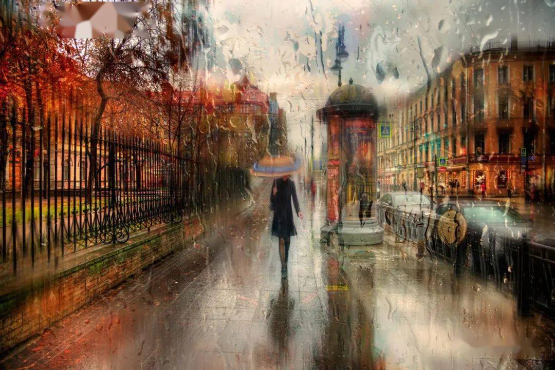 雨中即景,如油画般美丽(99图)