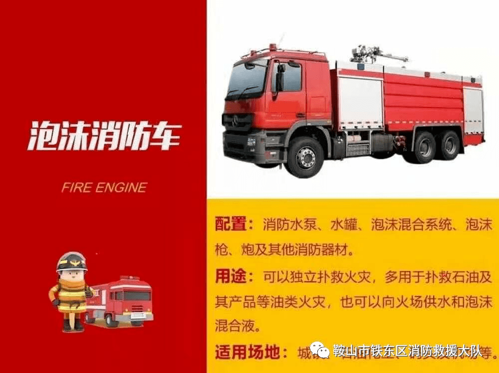 科普| 带你认识消防车——奔驰卢森堡亚大功率泡沫消防车