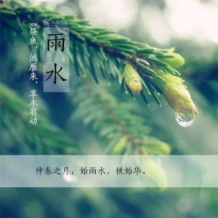 雨水三候