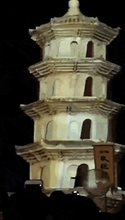 先来一波小动图感受一下第二届安海元宵文化节的压轴大戏