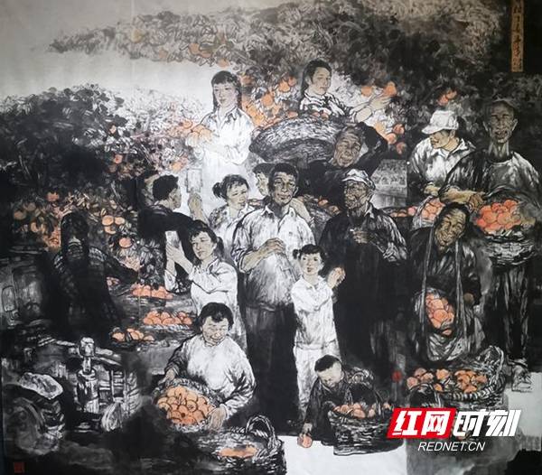从脱贫攻坚到乡村振兴看湖南美术工作者画笔下的时代画卷