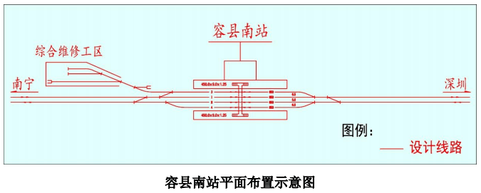 玉林北高铁站!位于北流市新圩镇平安山村附近的玉林北