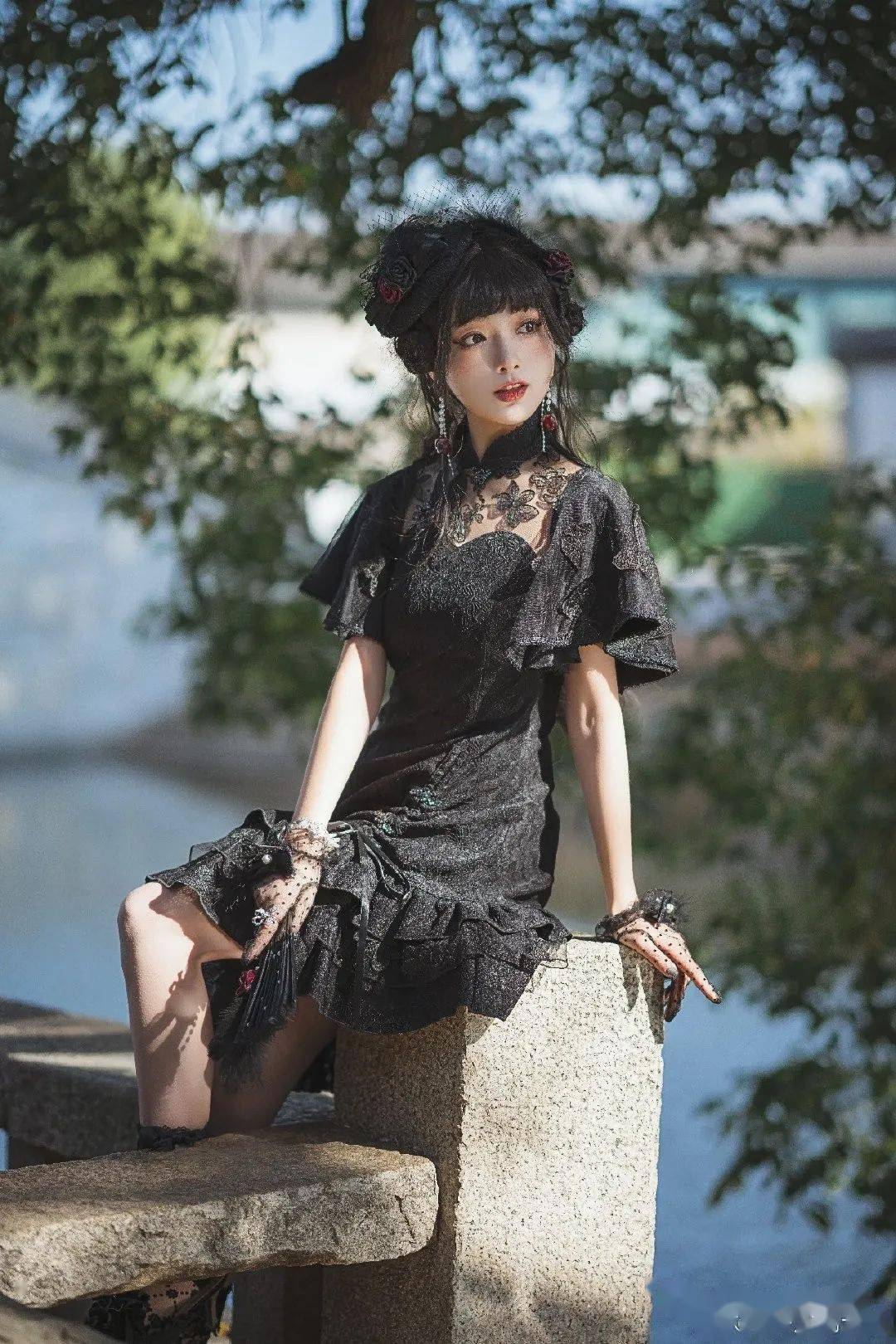 中华风lolita40款绝美旗袍元素小裙子华丽袭来