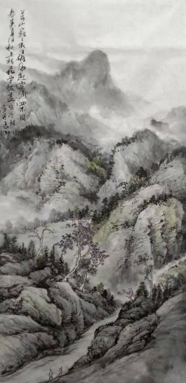 艺术家杨占山作品赏析