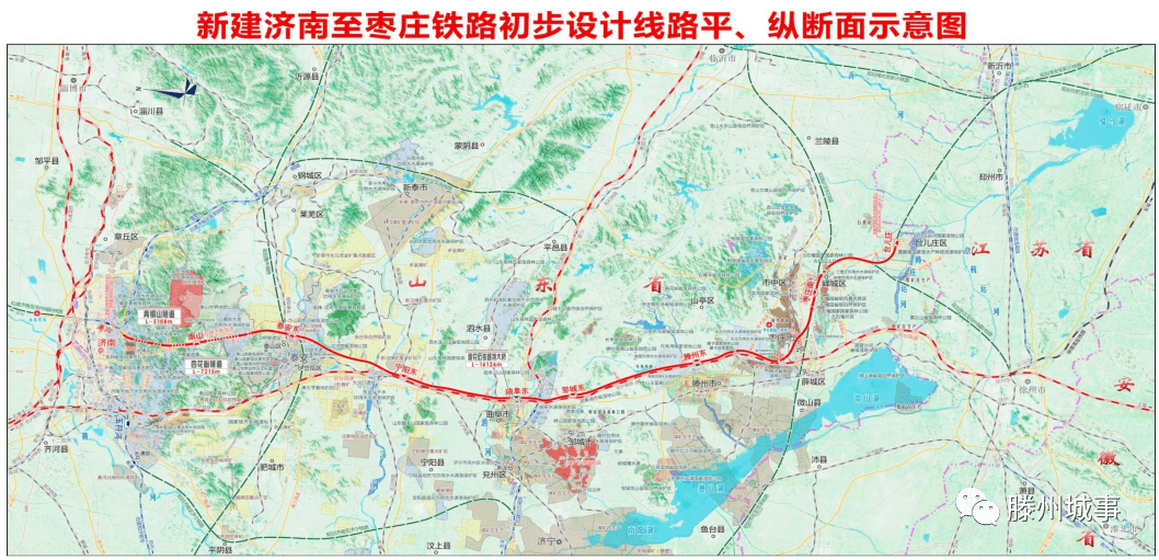 济枣高铁线路图