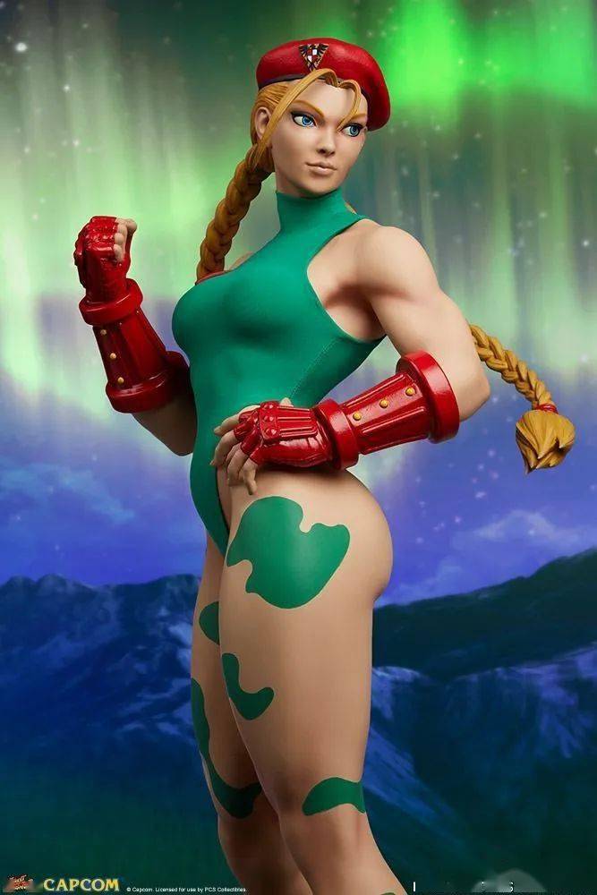 美系sideshow╳pcs街头霸王嘉米cammy13雕像