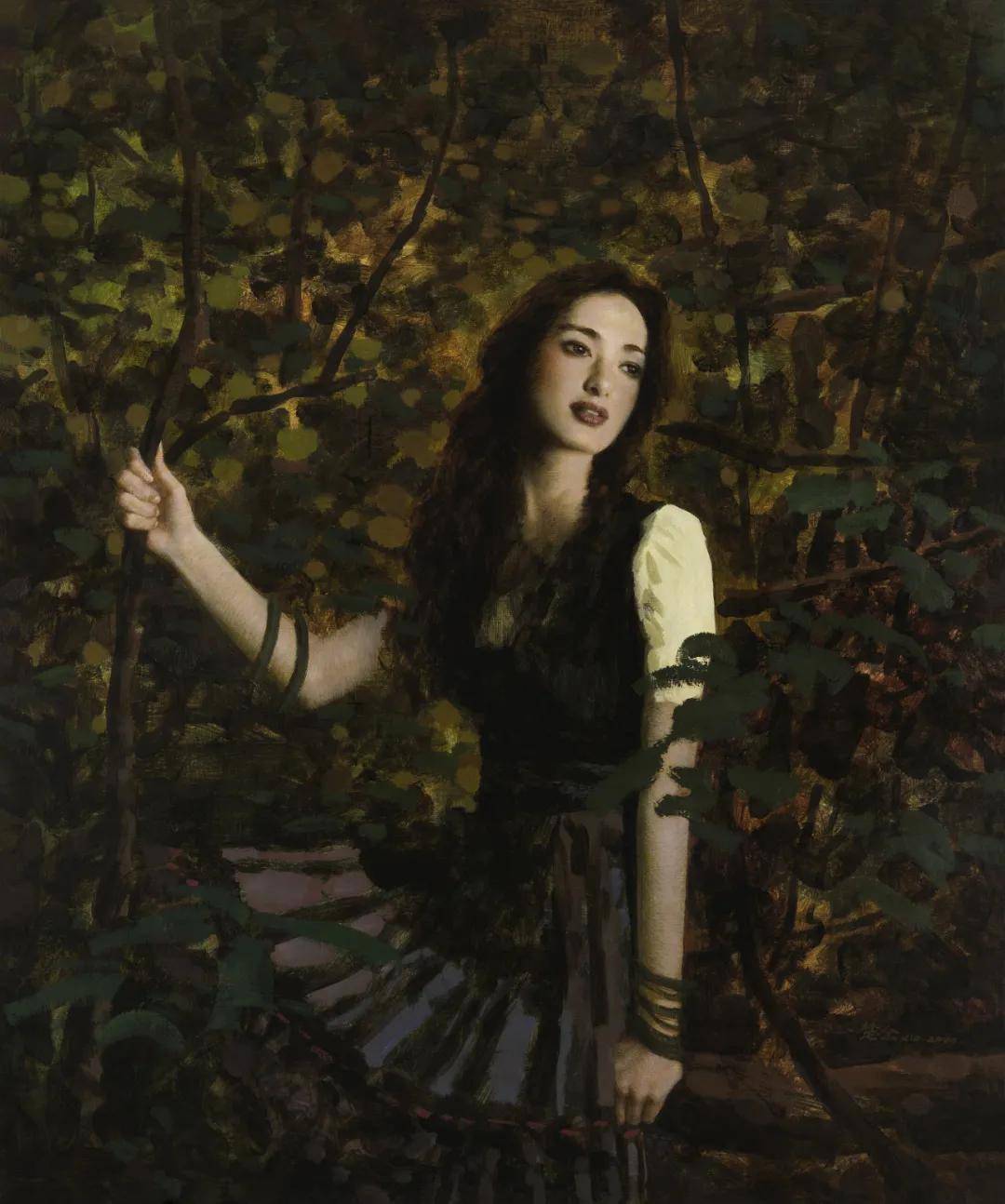谢楚余油画人物风景作品欣赏(附2021新作)