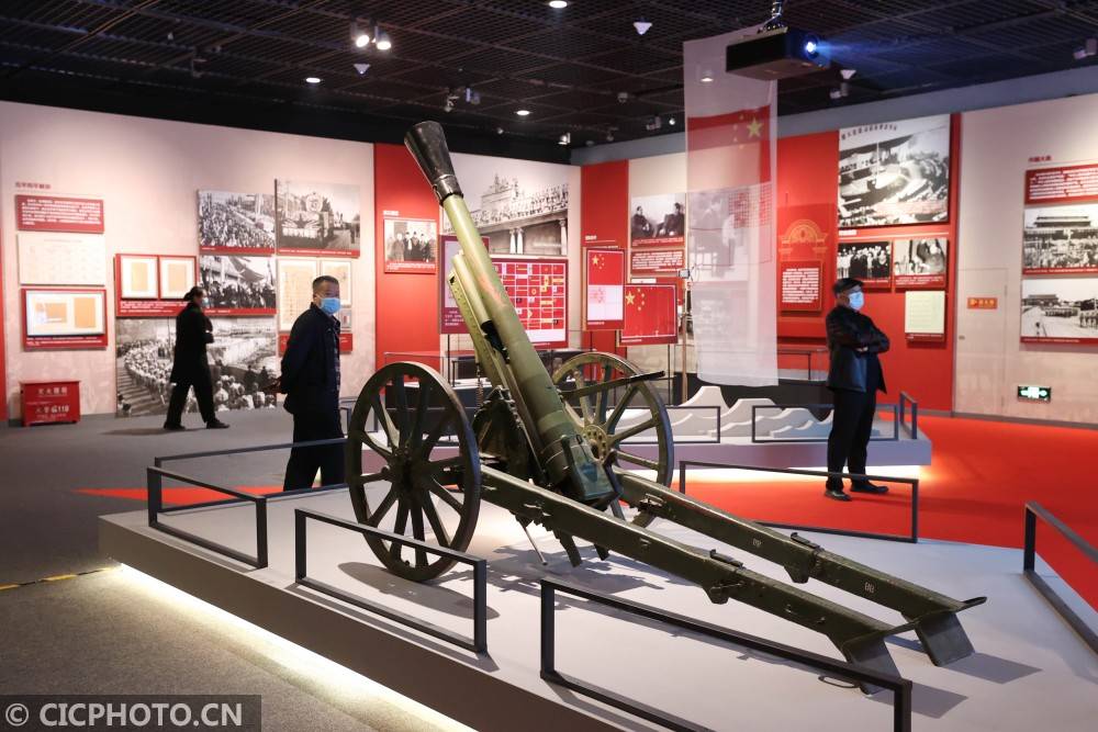 北京:庆祝建党百年特展在首都博物馆开展