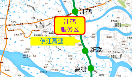 佛江高速冲鹤服务区开通运营加油站采用全省首创供油系统