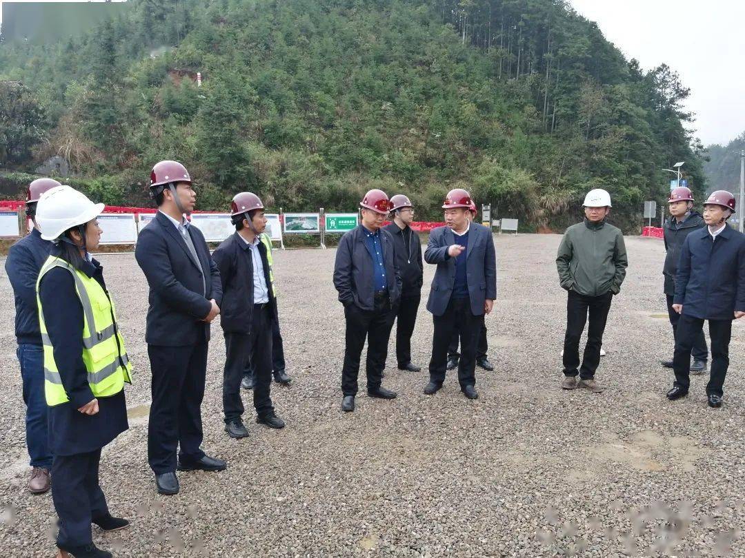 曹彪调研椒花水库建设工作