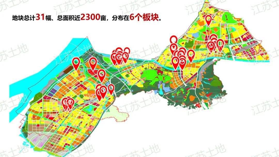 雨花台区控规图及本次招商推介地块区位示意  1.