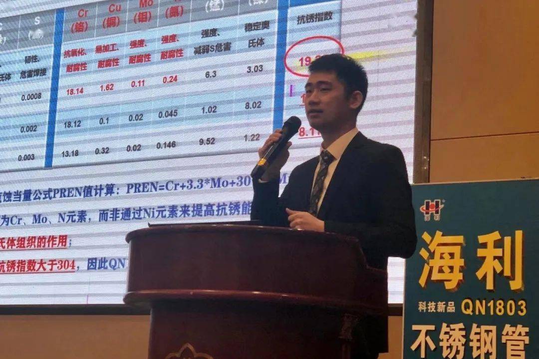 海利集团赴全国多地宣传推介qn1803不锈钢管