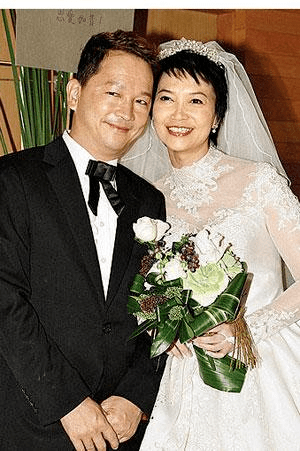 1987年,廖启智和陈敏儿结婚了,没有婚礼.