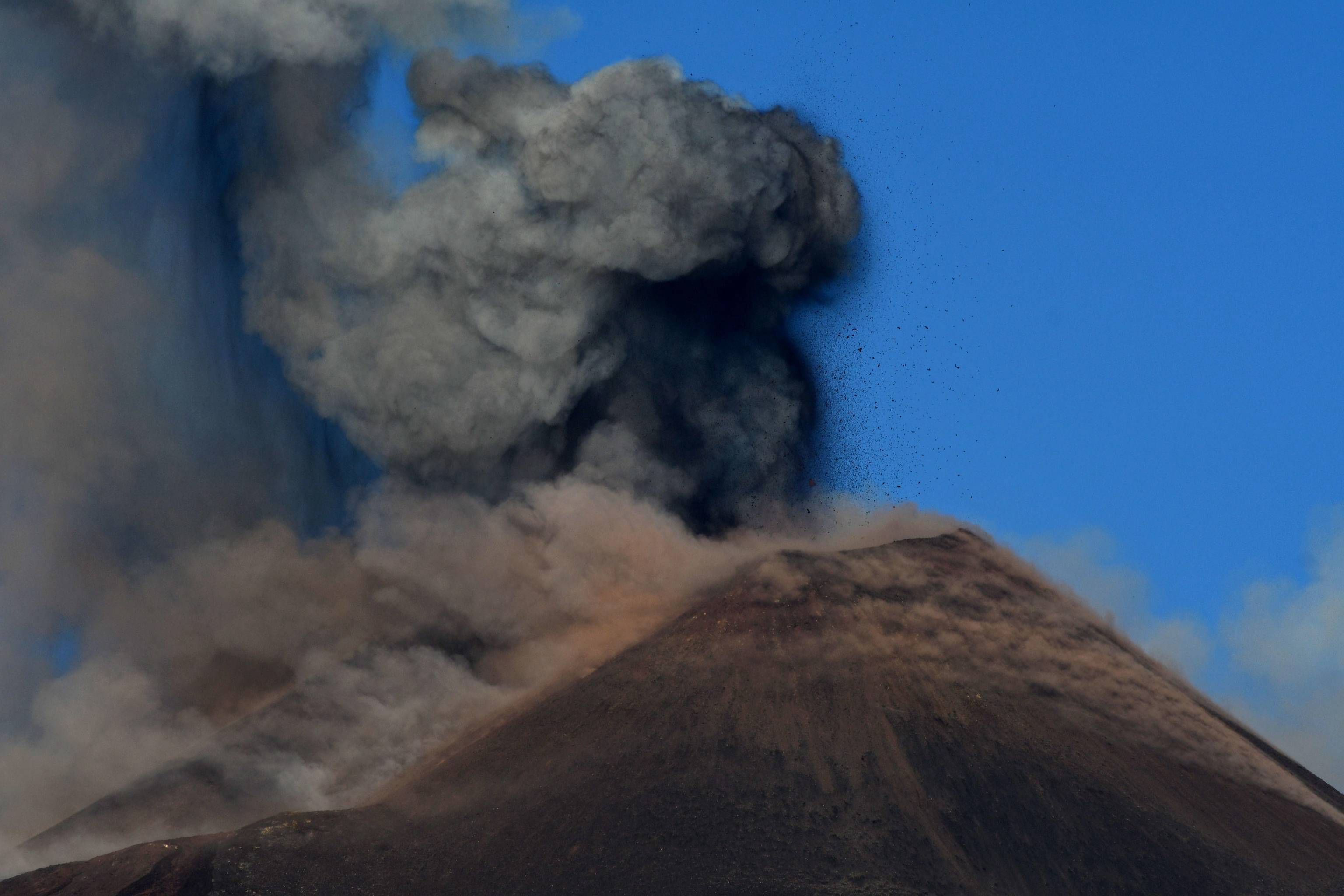 埃特纳火山喷发