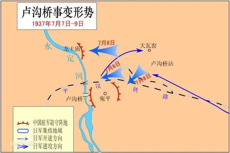 日本由此开始了全面侵华战争,中国则进入了全国性抗战.