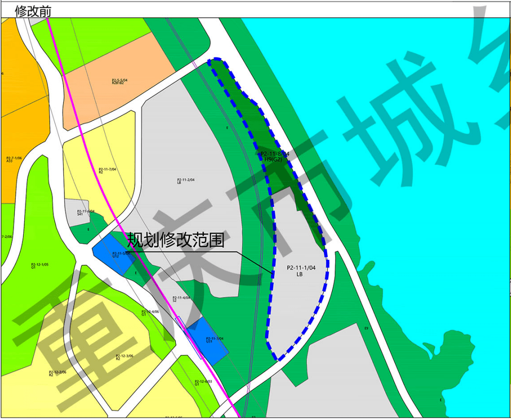 大渡口新增4宗商住类用地一地块调规公示