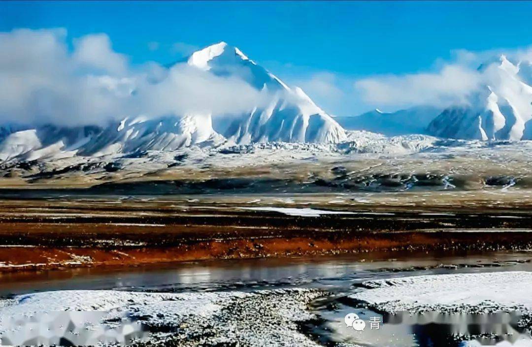 阿尼玛卿雪山(玛沁)青海之美,美在纯净.