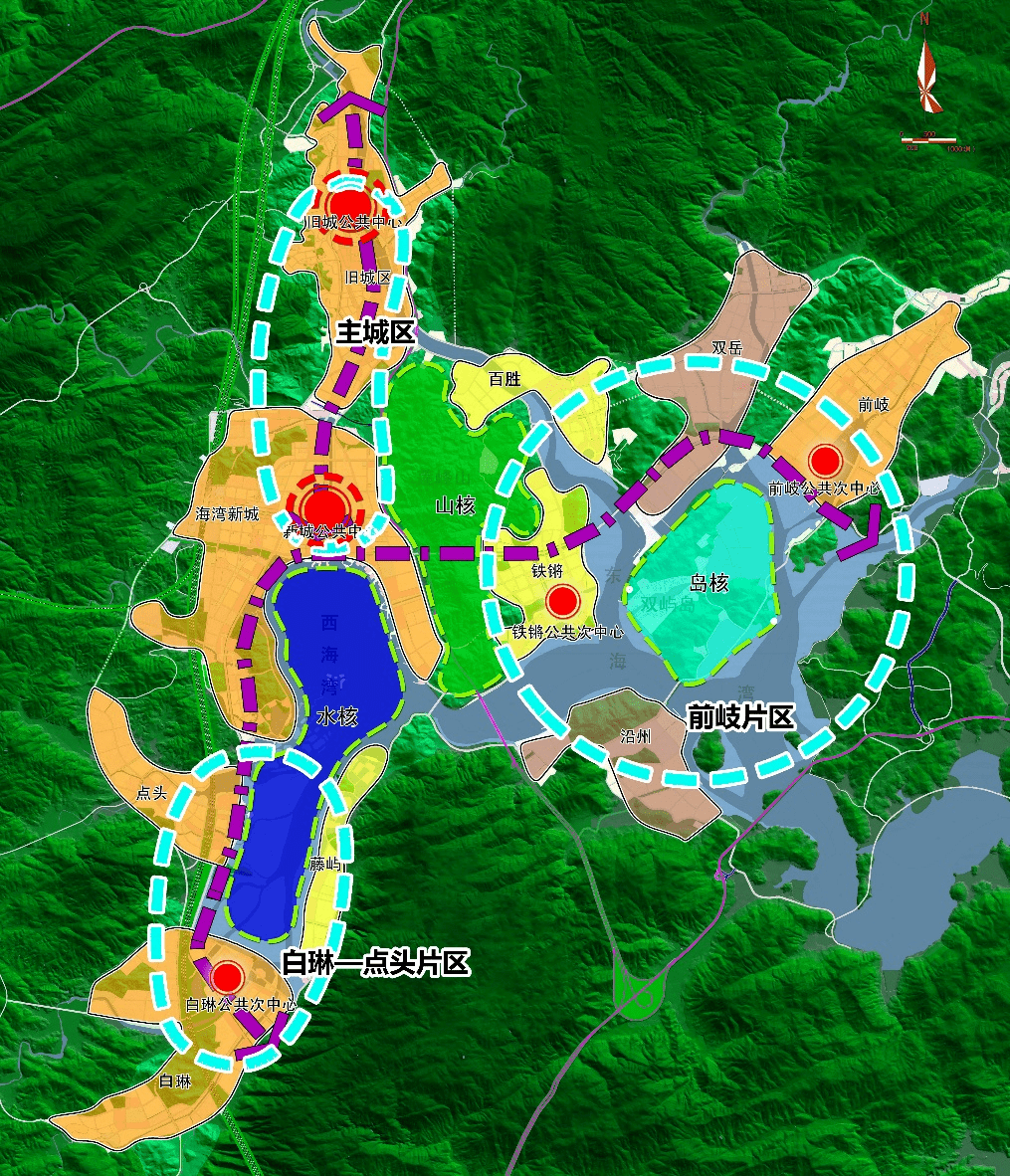 福鼎市区重点建设区域分布图构建互联互通基础设施体系整体形成以