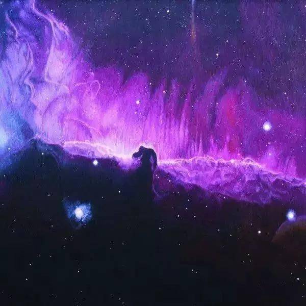 梦幻般的紫色 彷佛天空之境 一眼