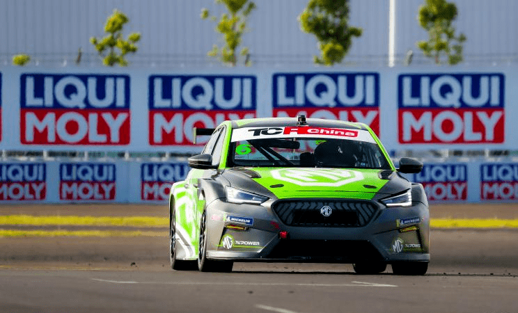 mg6 xpower tcr冠军赛车助阵汽车之家出征tcr中国赛_赛道