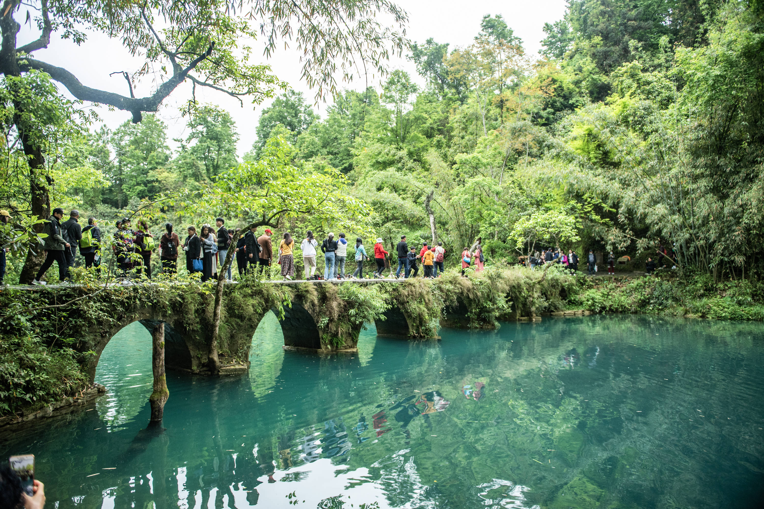 贵州荔波:绿水青山引客来_景区