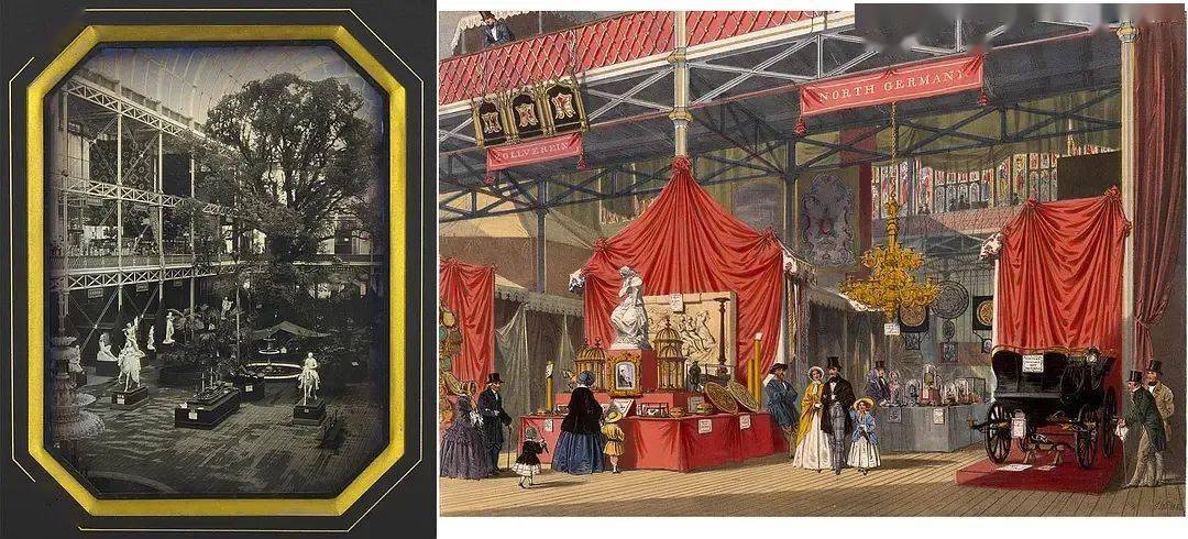 1851年,第一届工业博览会在英国水晶宫里举办,展示工业革命的成果.