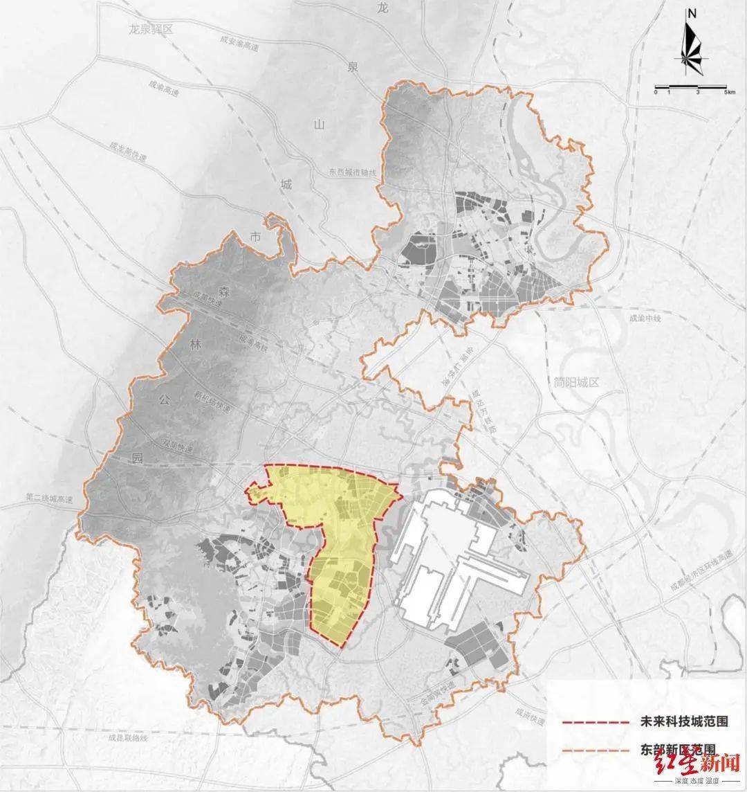 来了!成都未来科技城片区设计草案已公示