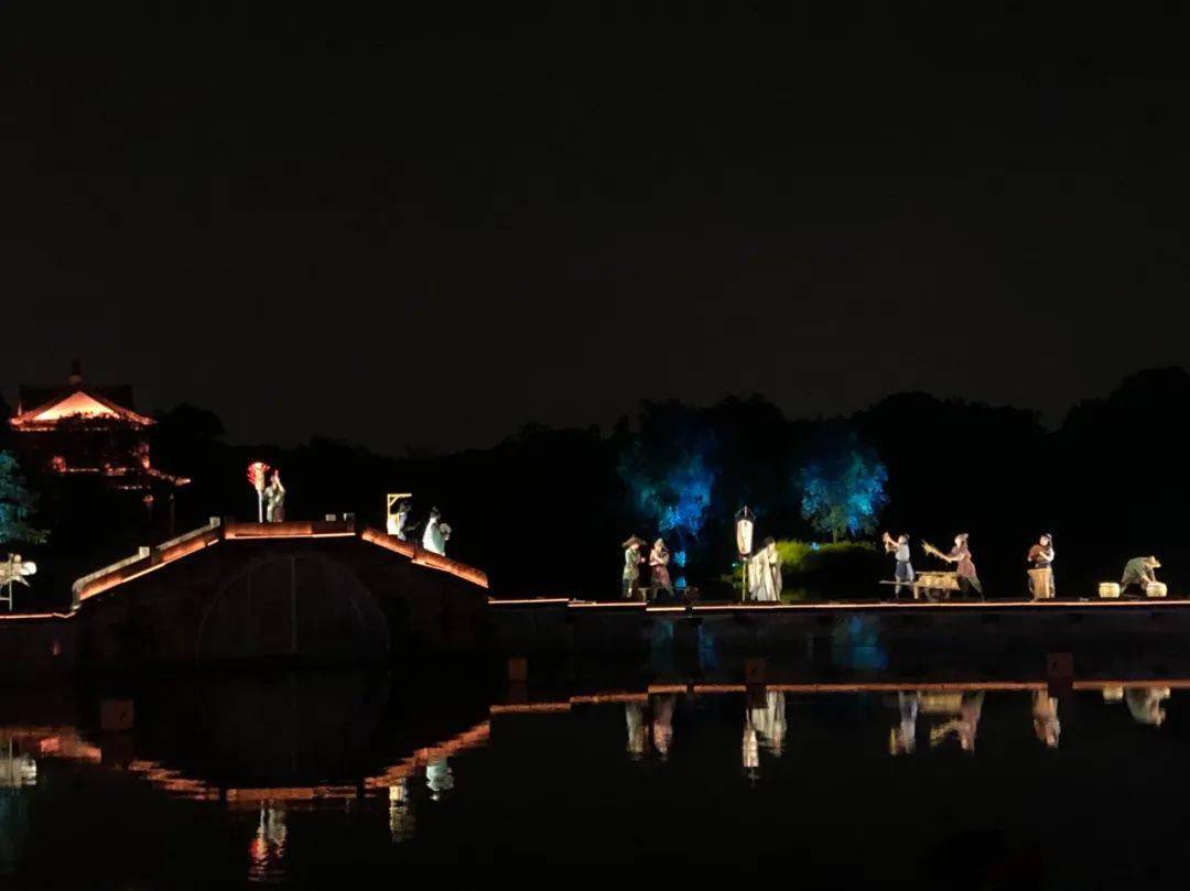 双西合璧五一上新啦西溪上演美学浸润大戏今夕共西溪文旅演出试演亮相