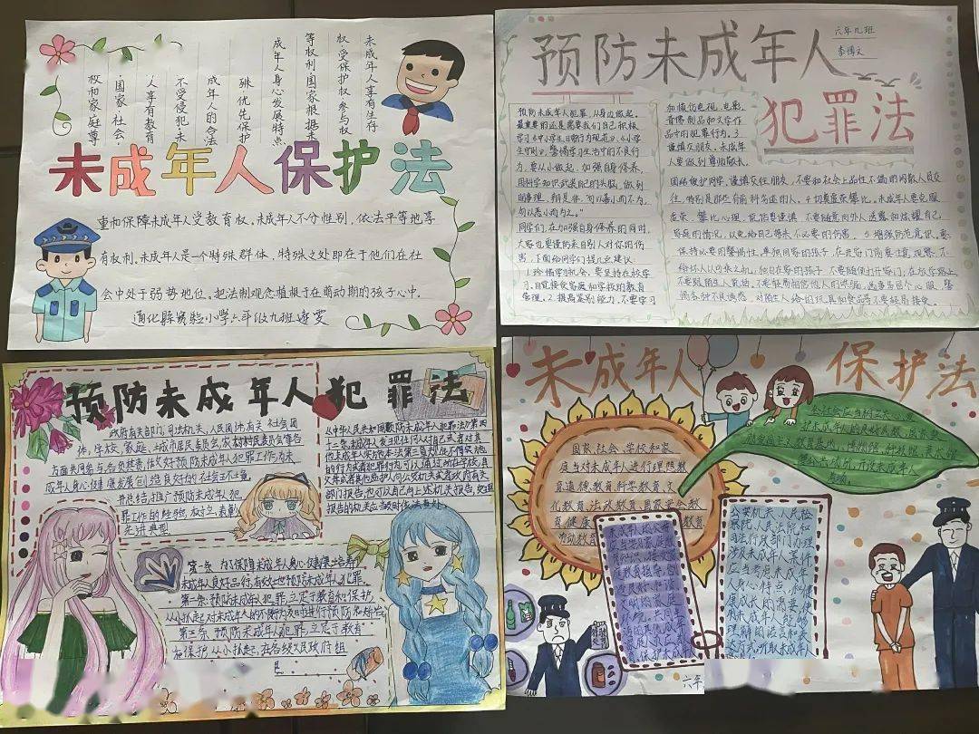 实验小学开展保护未成年人身心健康保障未成年人合法权益预防未成年人