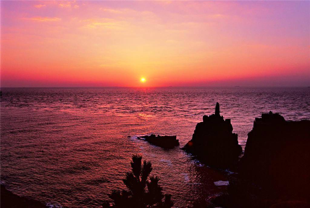 美景山东丨成山头看中国最早的海上日出的地方