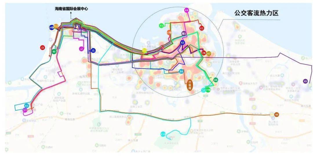 首届消博会海口增开12条公交专线和3条公交接驳线!这些人员免费坐
