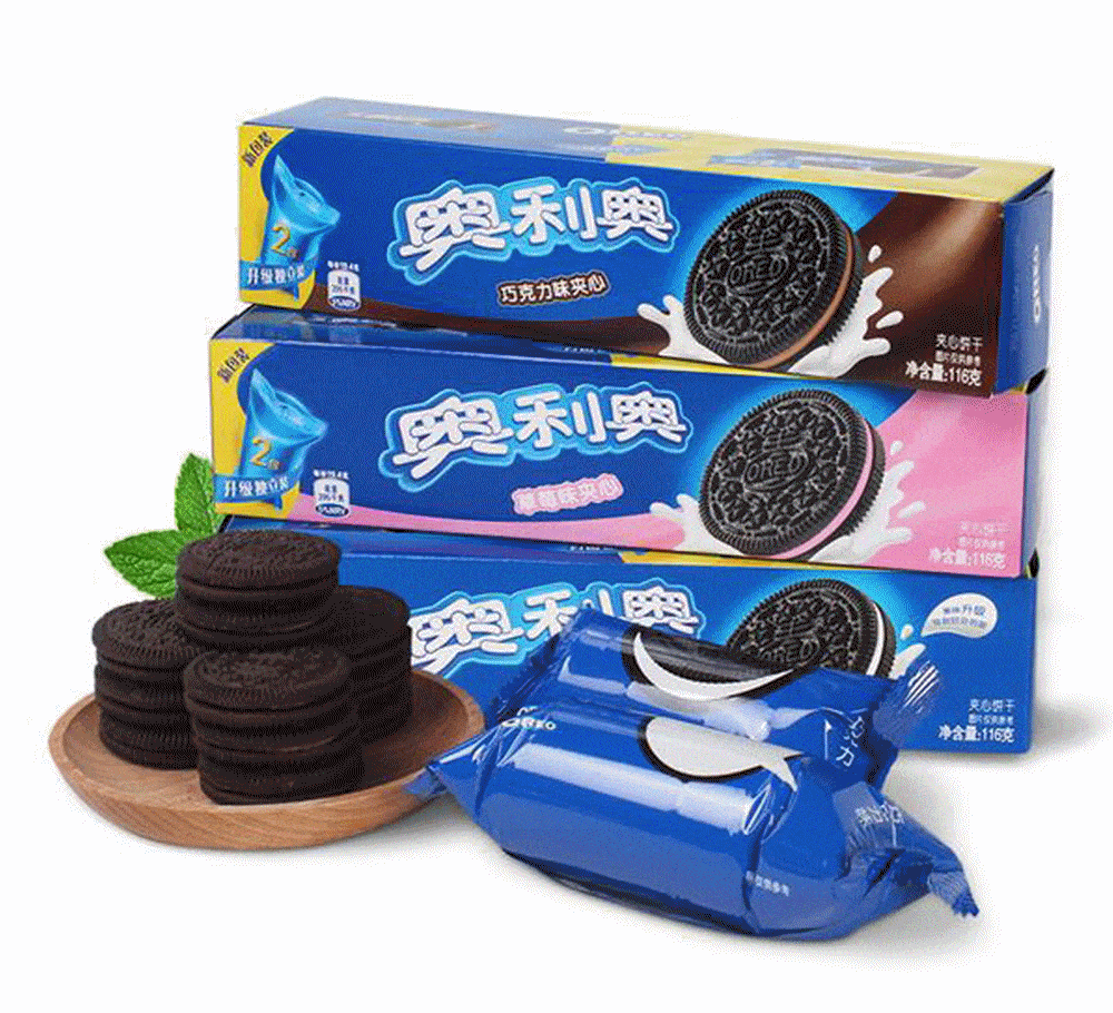 4美食盲盒: 爱尚咪咪虾条,乐事薯片,奥利奥原味夹心饼干等