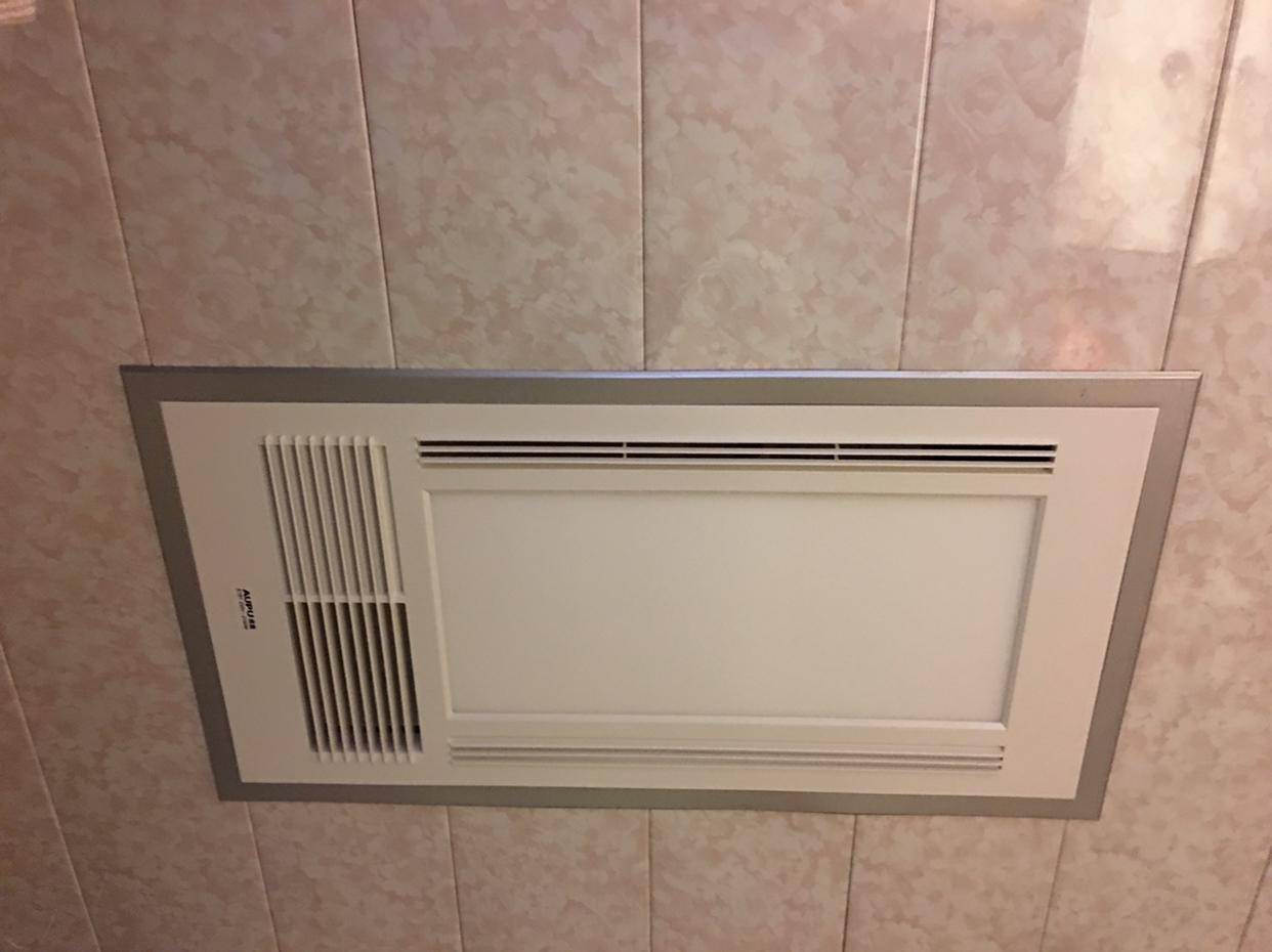 风暖浴霸正确安装位置在干区!难怪你家一洗澡凉飕飕