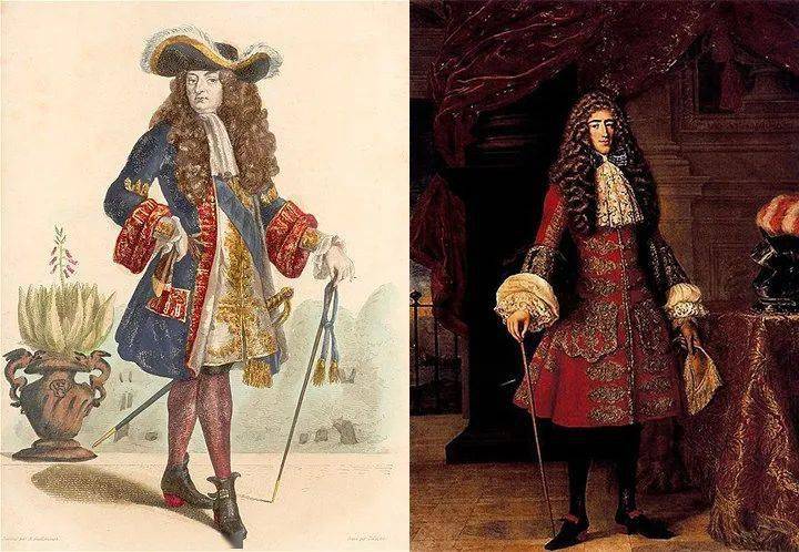 ▍路易十四时期典型贵族男性穿着