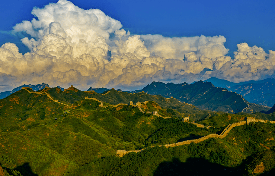 五月遇见夏天长城遇见诗篇