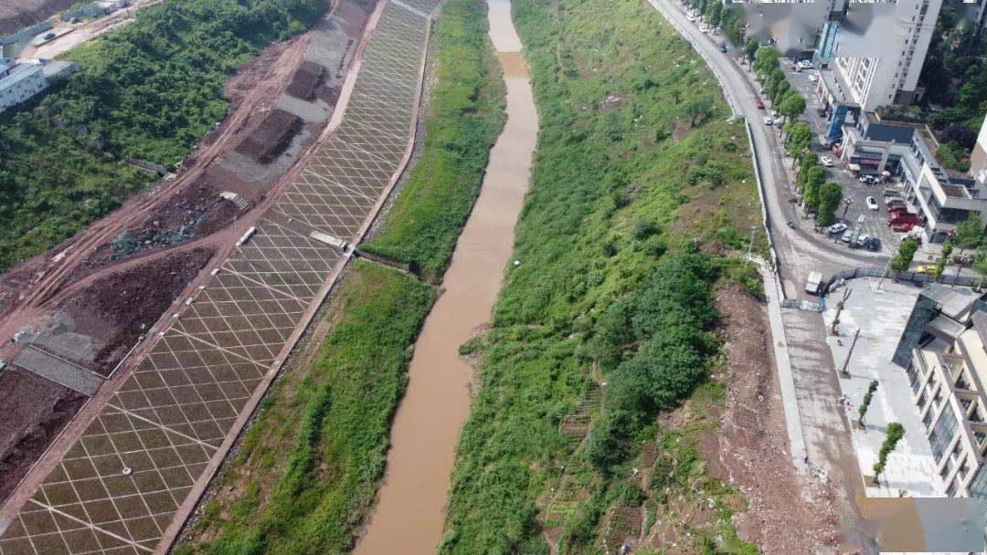 巴南这条河段治理完工75公里河岸线变风景线