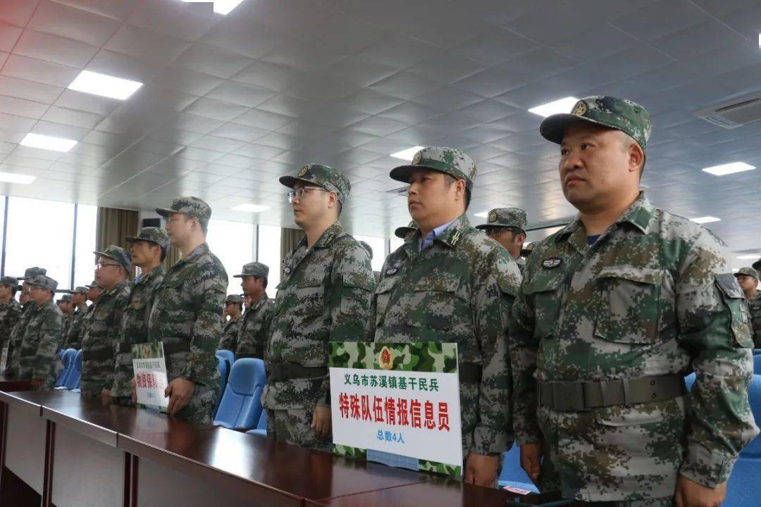 苏溪镇召开基干民兵整组点验大会_许建正