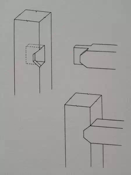 王世襄先生手绘榫卯结构图