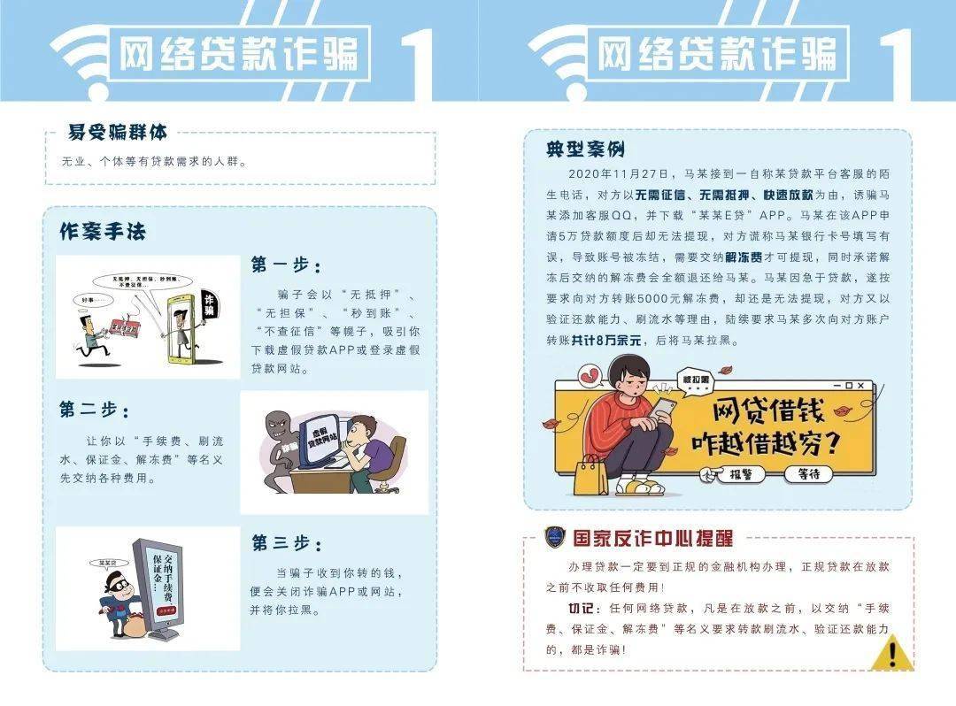 防范网络诈骗宣传手册