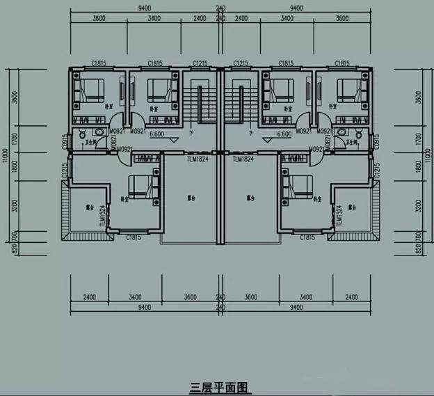 立面图:农村兄弟双拼别墅户型三俯视图户型效果图一楼设有客厅,厨房