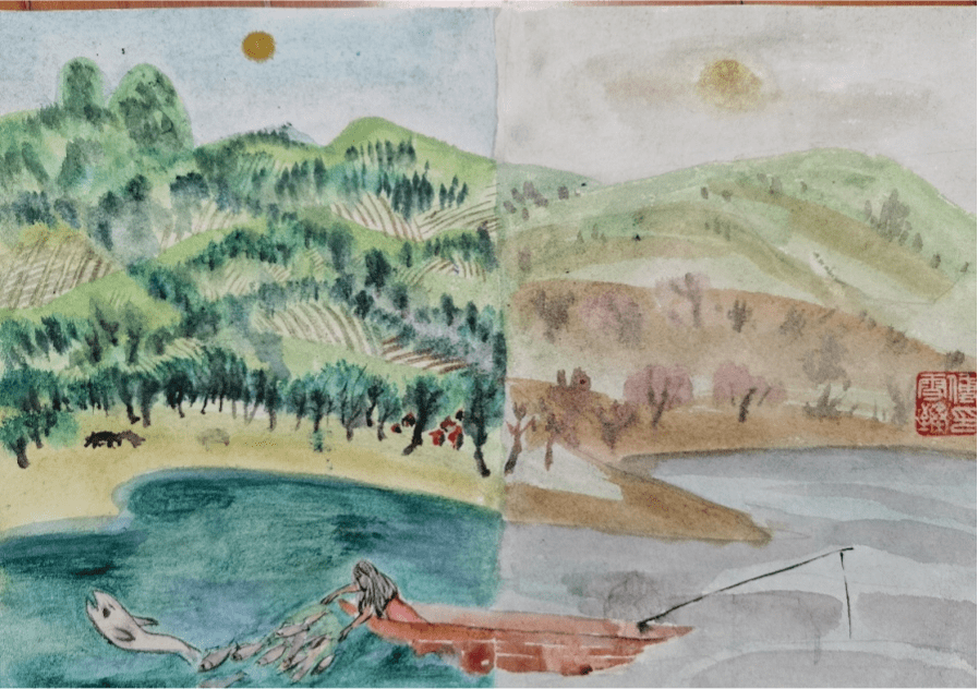 "长江大保护 绿色共成长"美术大赛落幕,以画相约,你的