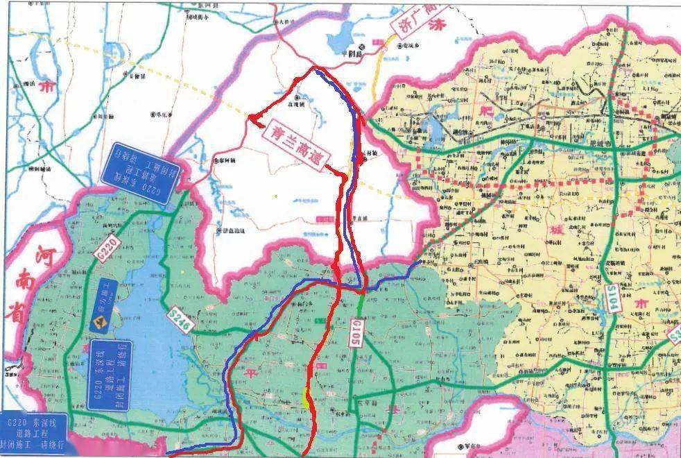 紧急提醒6月8日起g220东深线东平段道路全封闭施工