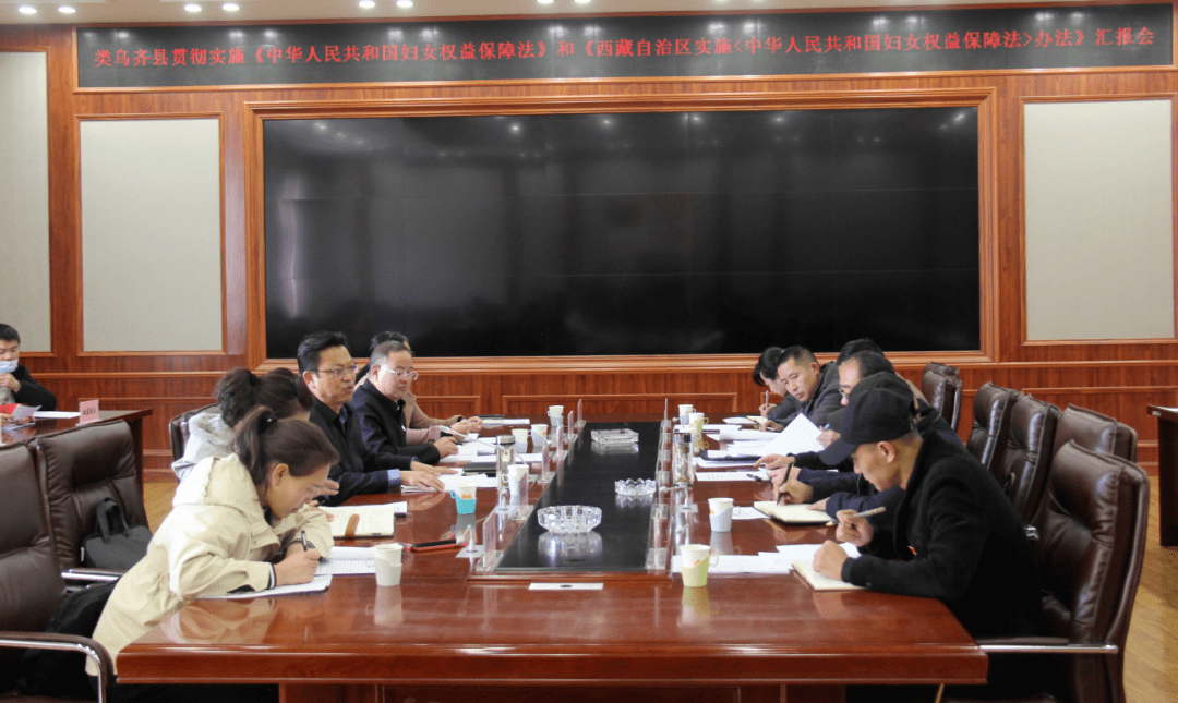 昌都市人大常委会副主任邓文昌一行莅临类乌齐县开展执法检查