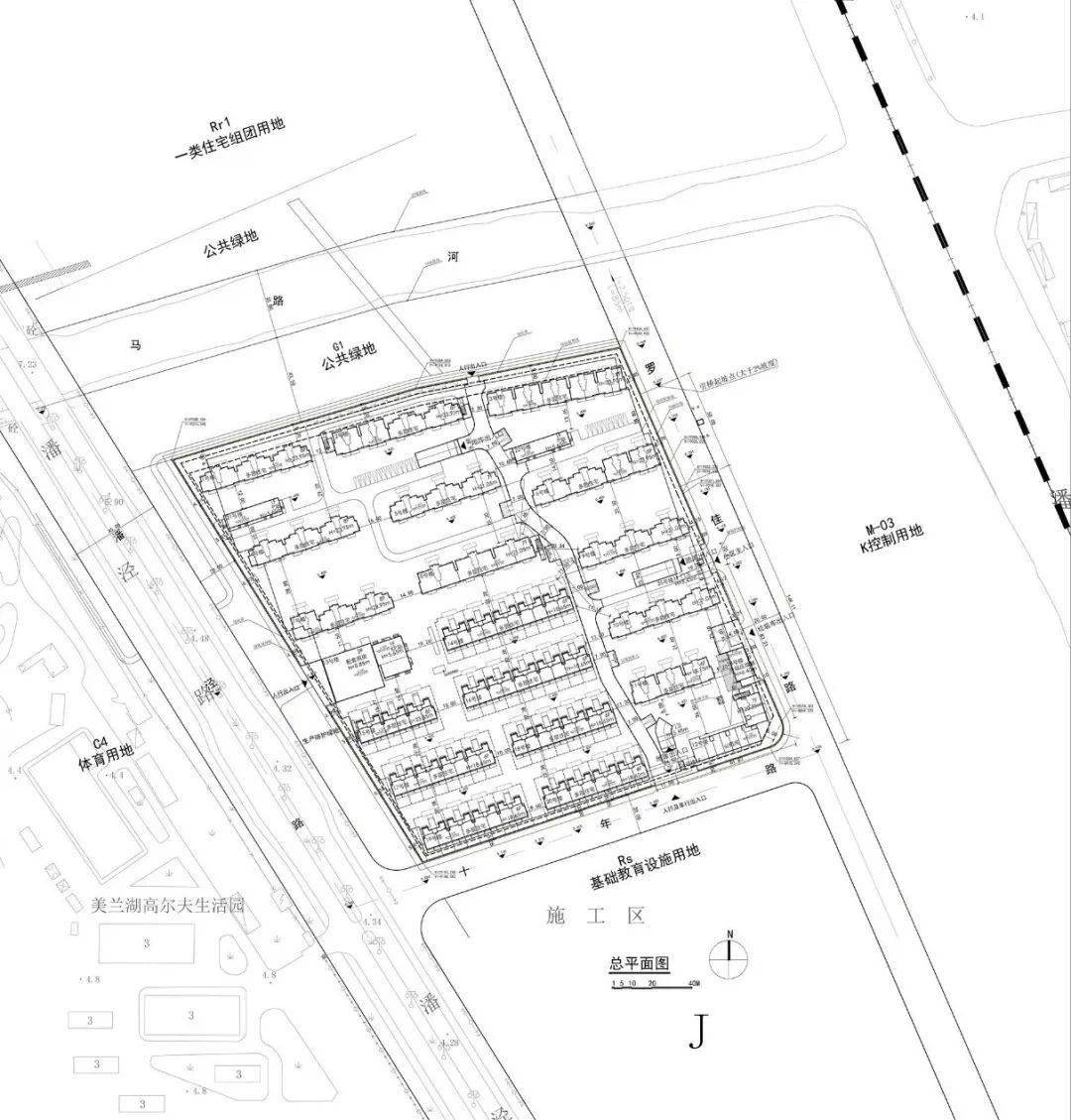 总建筑面积12.24万/平方米,罗店新镇这个地块