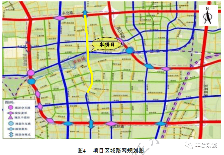 项目建成后与火车站关系图